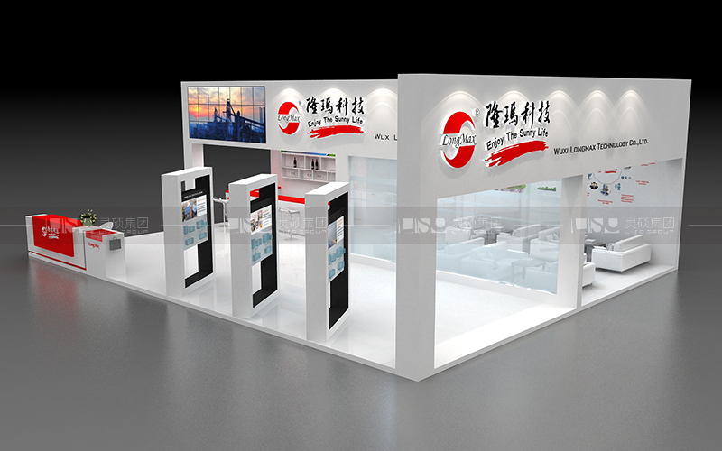 隆瑪-光伏展臺設(shè)計(jì)搭建案例