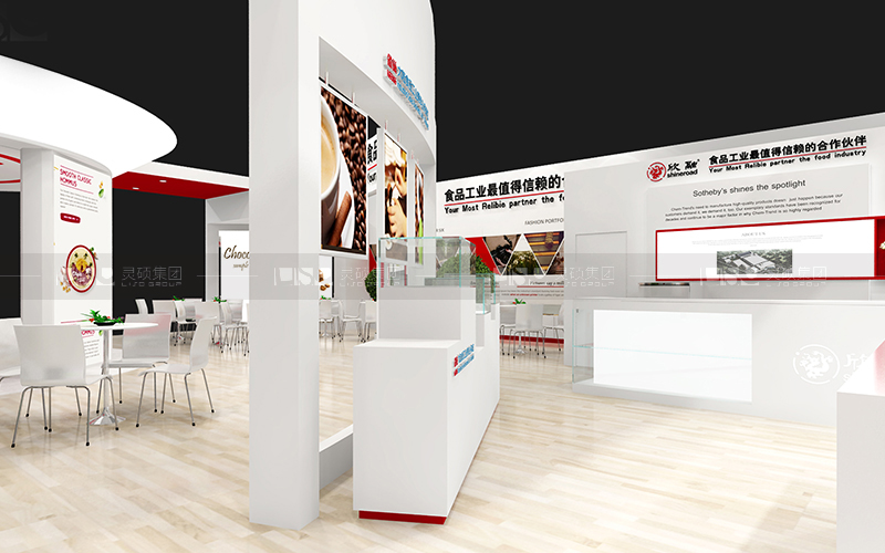 欣融-食品添加劑展臺設計搭建案例
