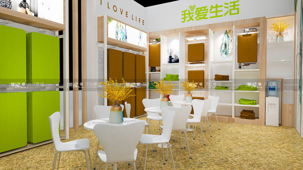 潔仕特-地材展臺設計搭建案例