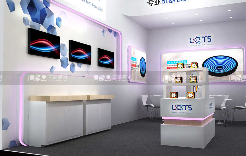 樂視-慕里黑電子展臺設計