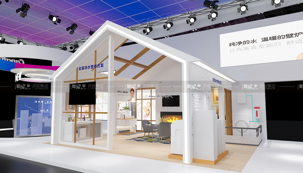 開能-家電展臺設計搭建案例