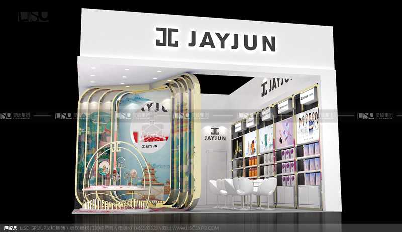JAYJUN-2019上海展會展臺設計案例