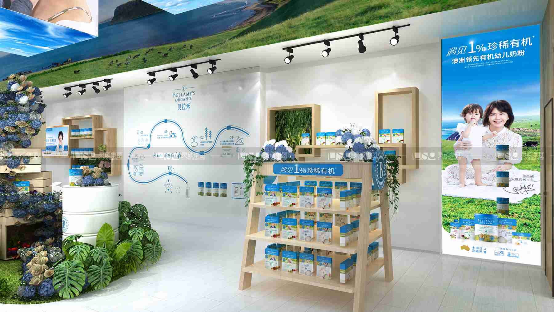 貝拉米-2019年上海展會(huì)展臺設(shè)計(jì)案例