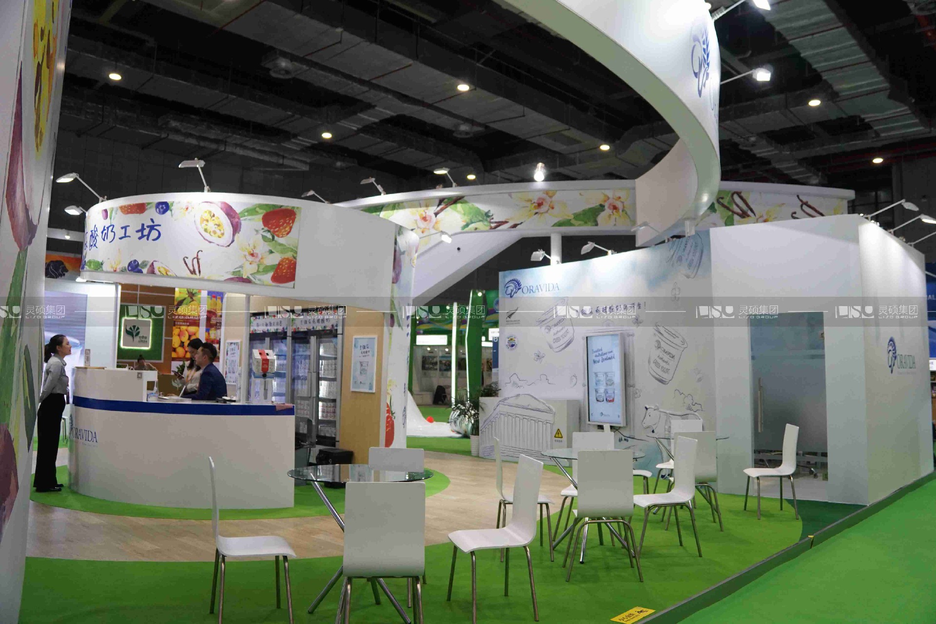 蘭維樂-上海展會展臺設計搭建案例