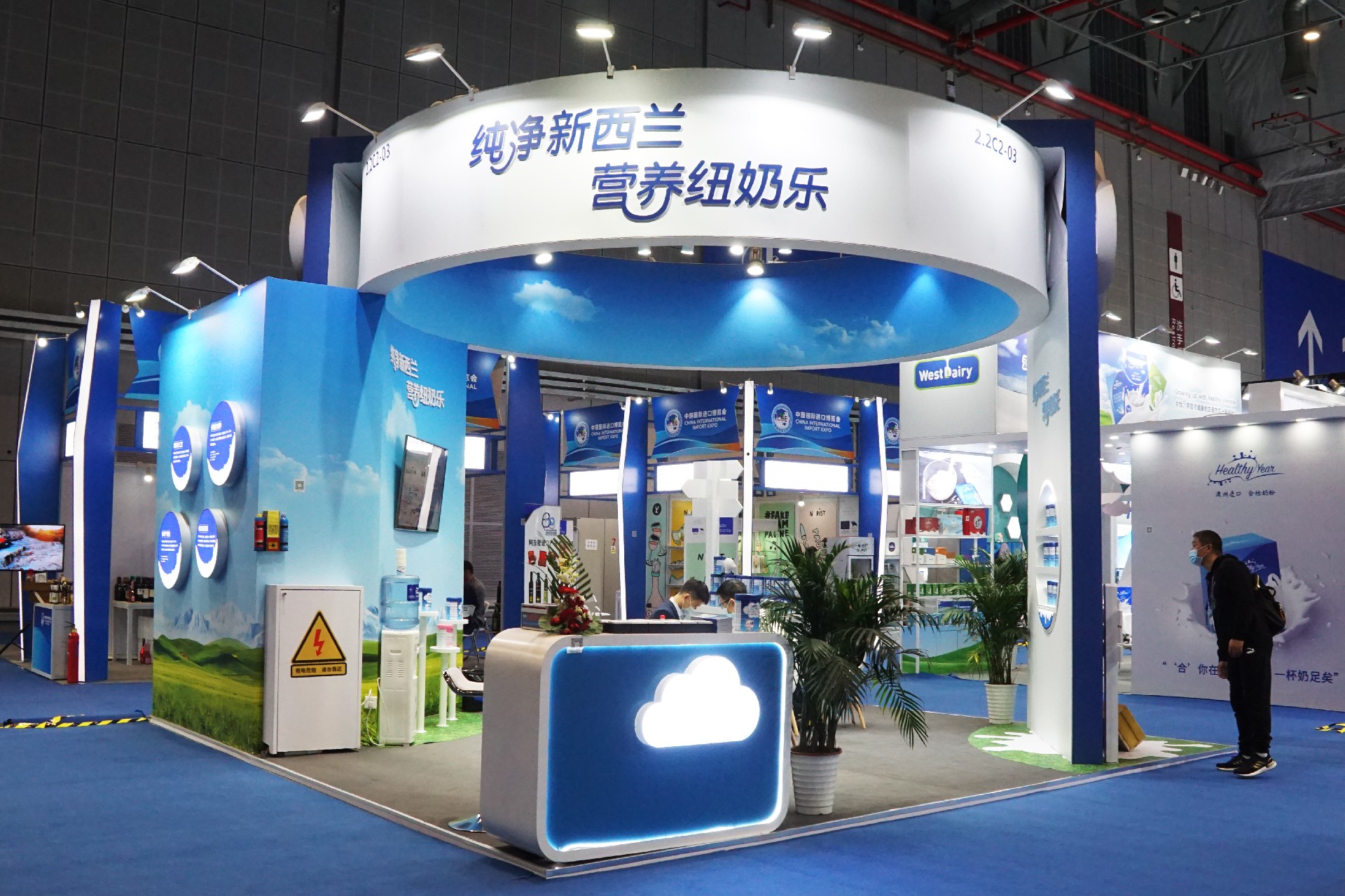 紐奶樂-上海展會展臺設(shè)計搭建案例