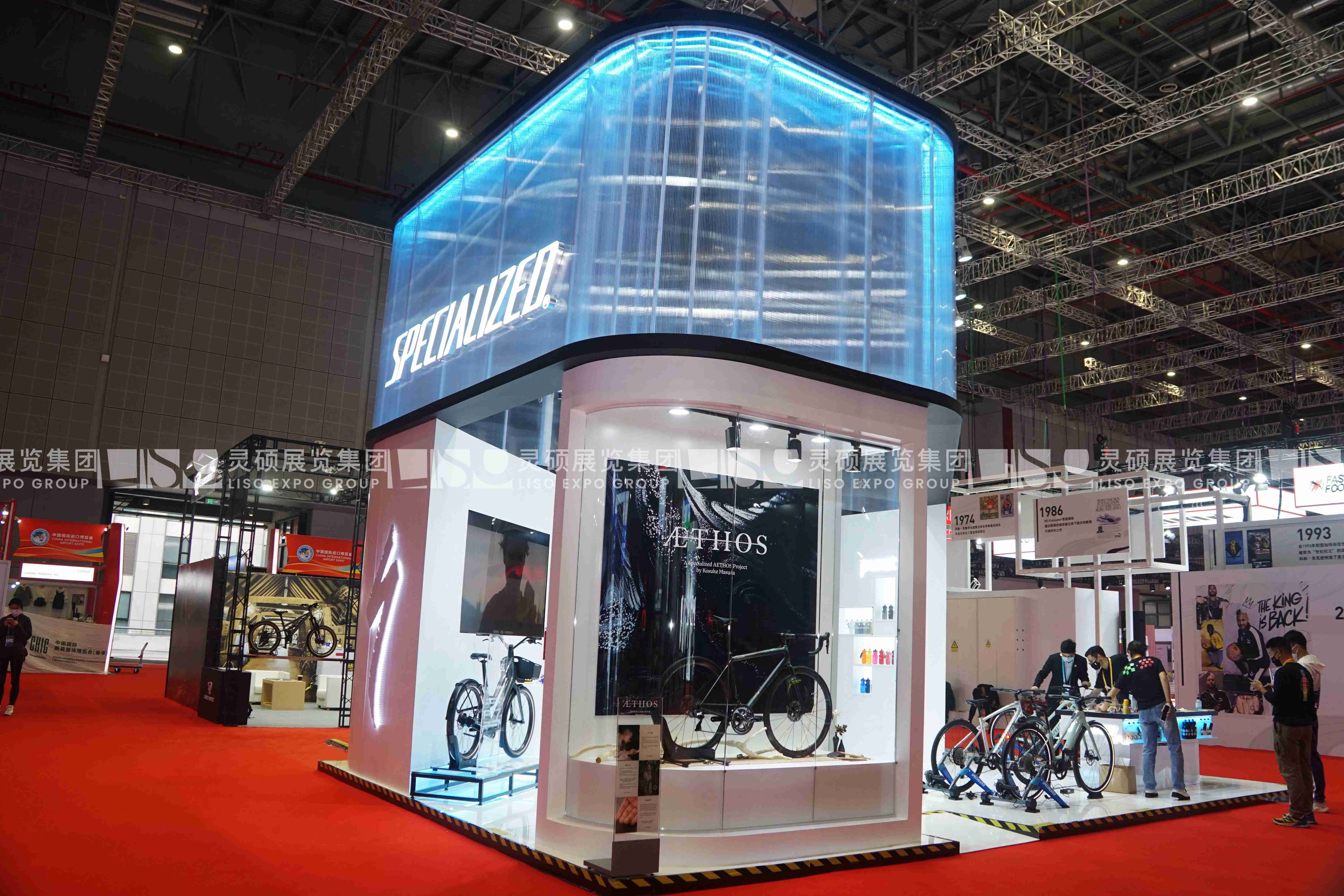 SPECIALIZED閃電-上海展會展臺設計搭建案例