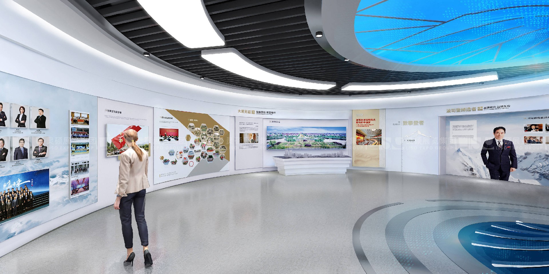 波司登登峰館企業展廳