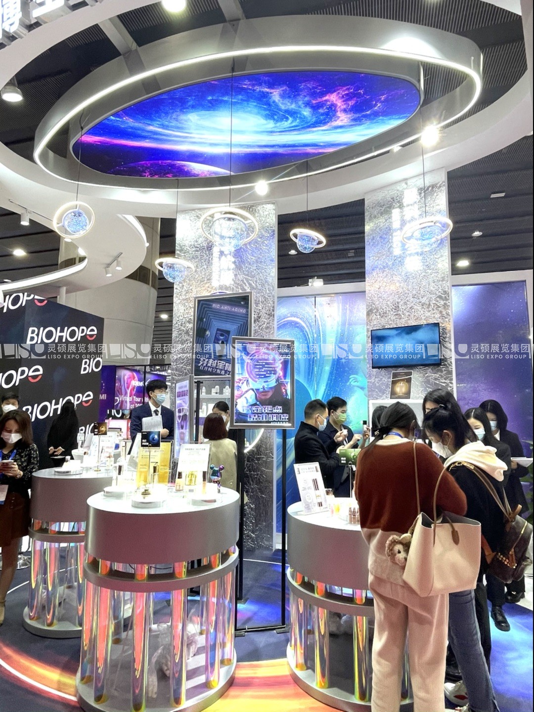 PCHi展臺(tái)搭建案例-百好博